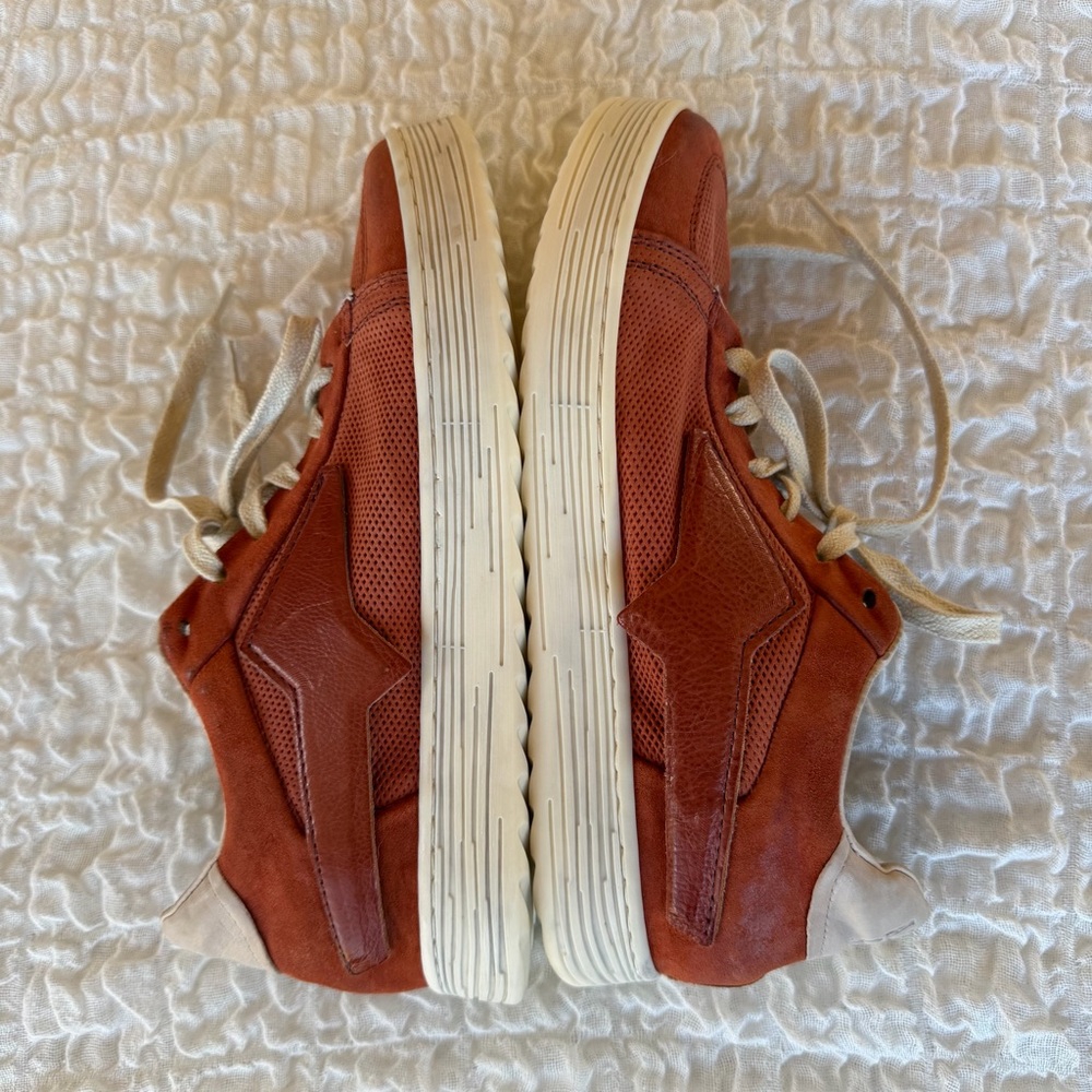 A.S.98 Alfie Platform Sneakers in Rust Orange EU 39 - Picture 7 of 13